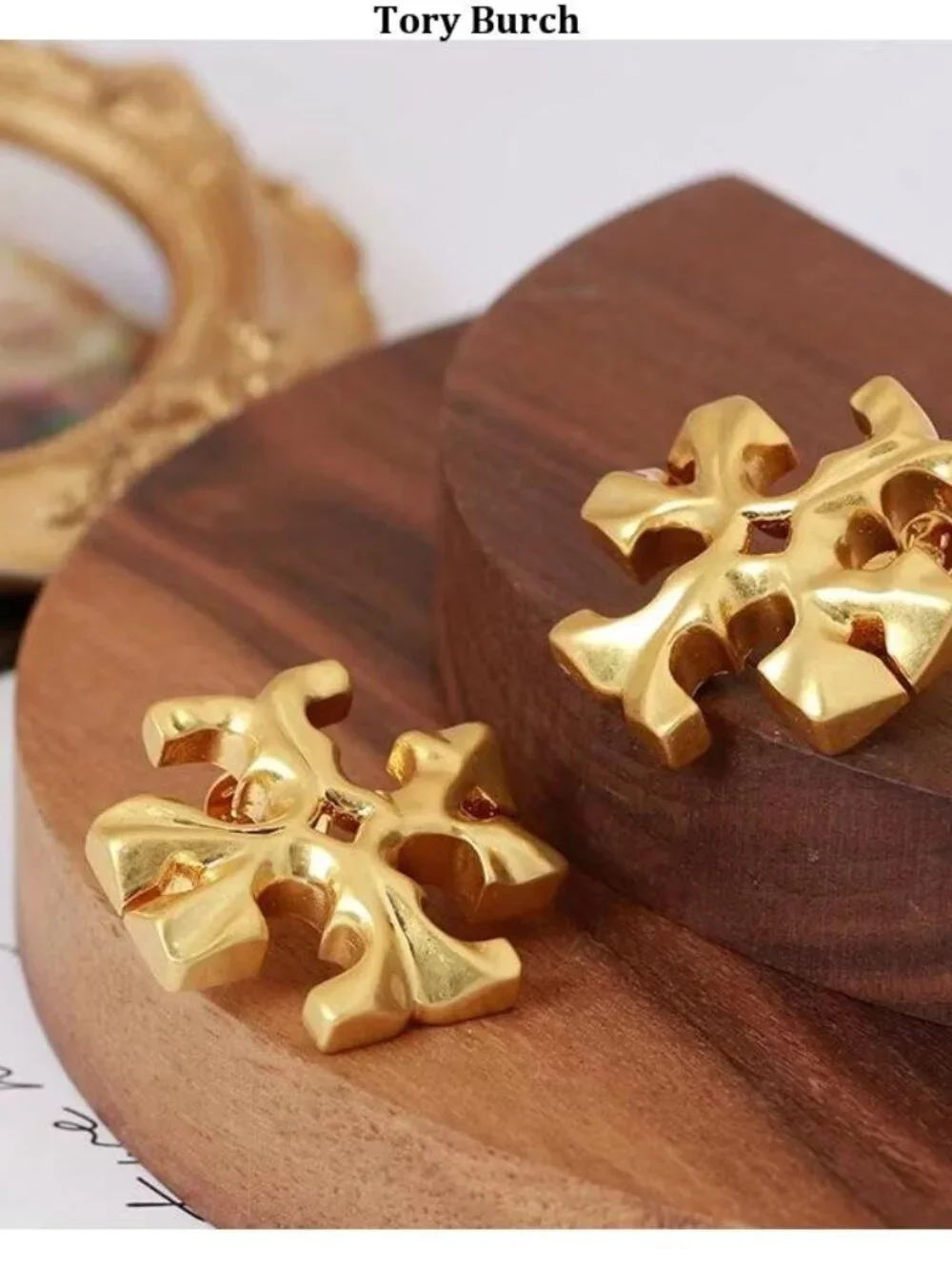 Tory Burch gold earrings